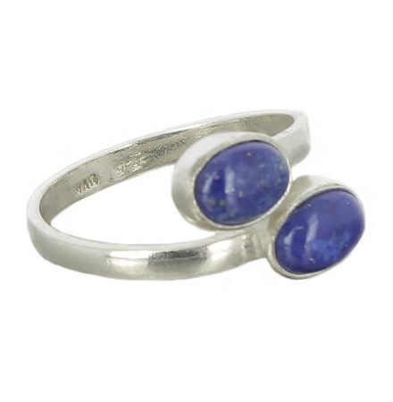 lapis lazuli bague argent