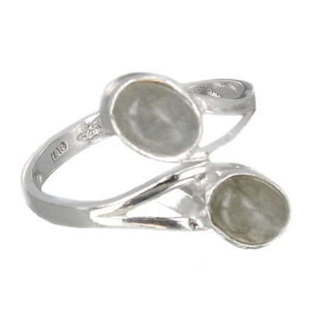 bague labradorite argent