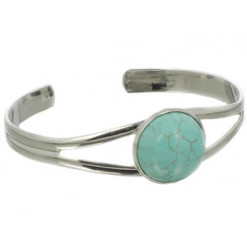 bracelet bangle turquoise