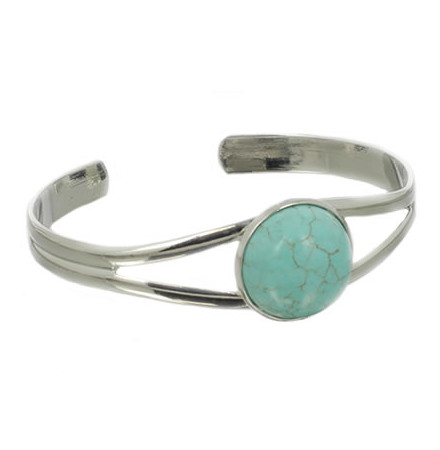 bracelet bangle turquoise