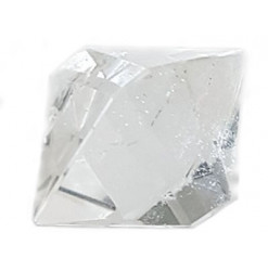 octaèdre de cristal de roche