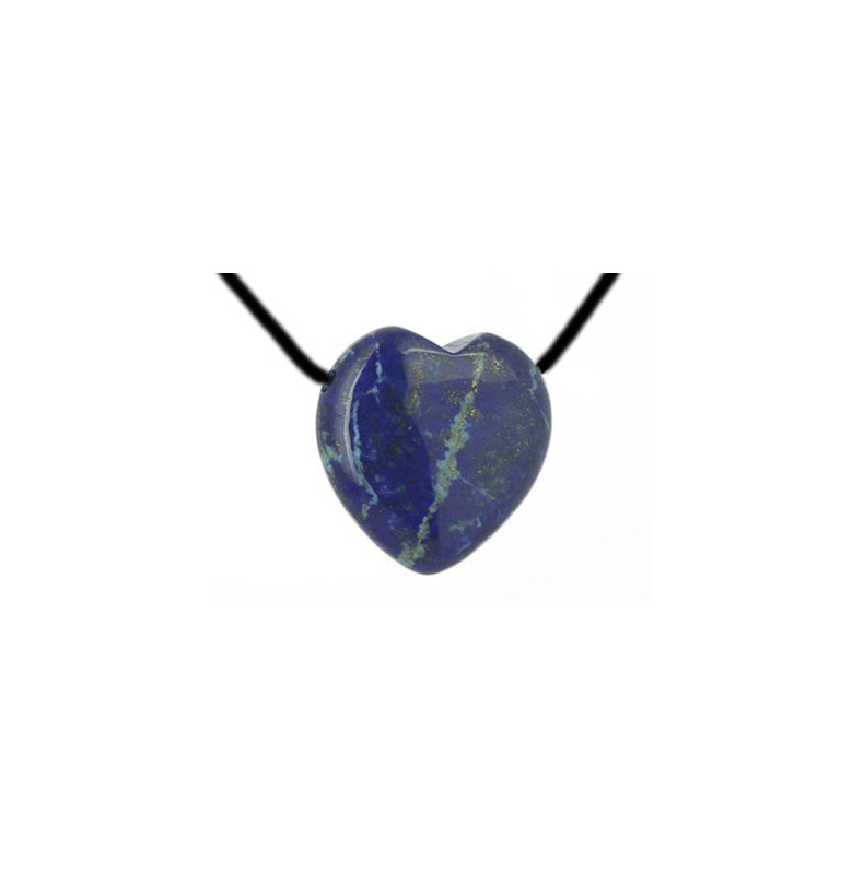 lapis lazuli pendentif coeur