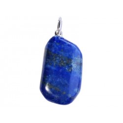 pendentif pierre roulée lapis lazuli
