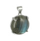 pendentif labradorite pierre cabochon