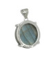 labradorite pendentif cabochon