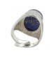 lapis lazuli bague argent
