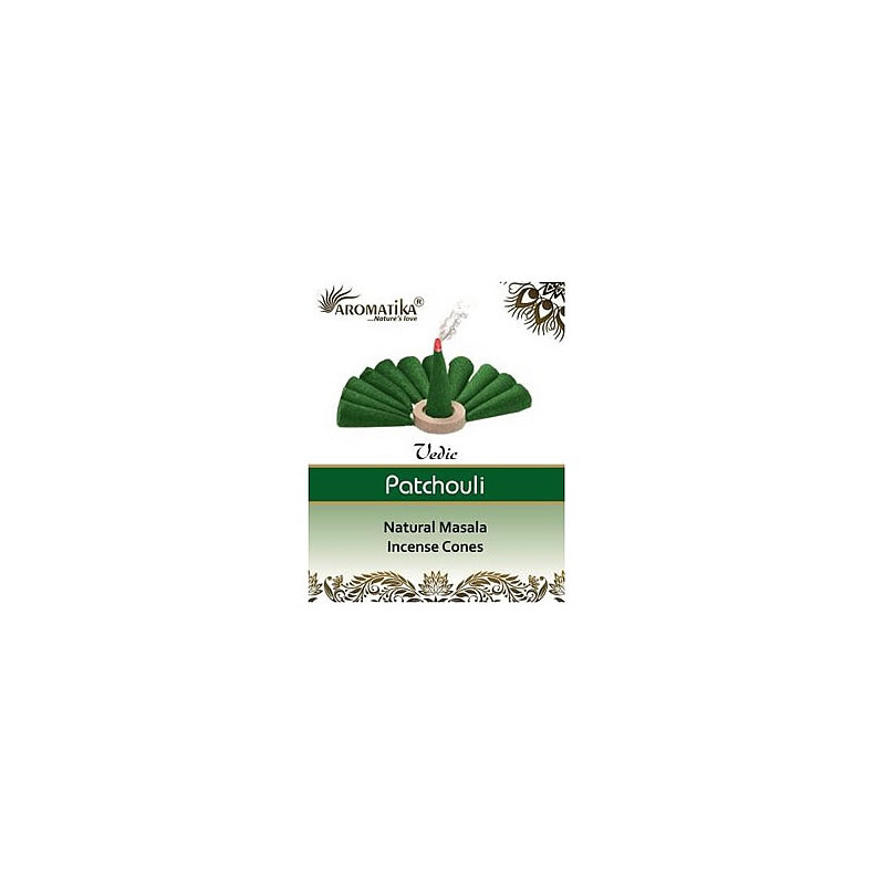 encens cônes patchouli aromatika encens cônes patchouli aromatika