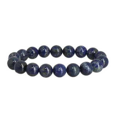 bracelet perles de lapis lazuli