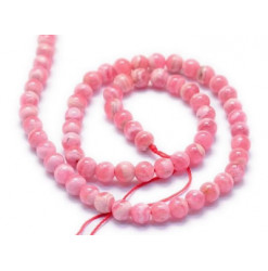 rhodochrosite fil de perles