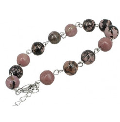 rhodonite bracelets perles naturelles
