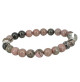 bracelet perles de rhodonite