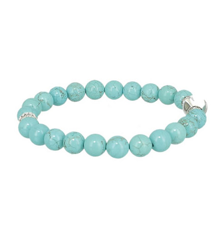 turquoise bracelet perles de pierre