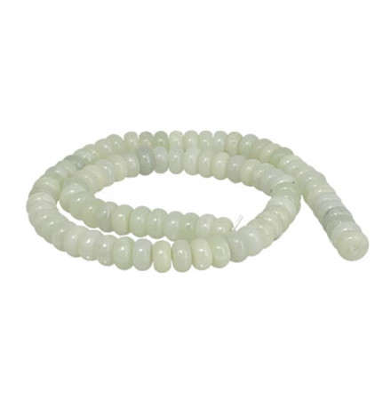 perles rondelles gemmes jade de chine