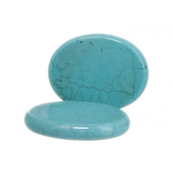 turquoise pierre plate