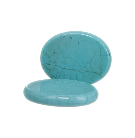 turquoise pierre plate