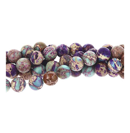 jaspe aqua violetta perle