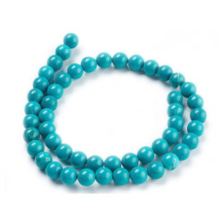 perles turquoise pierre gemme