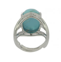 bague turquoise trendy