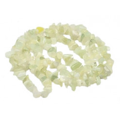 fil perles jade de chine chips
