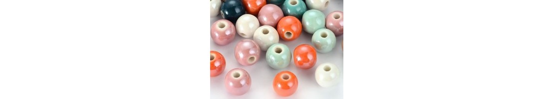 Accessoires et perles en porcelaine pour bijoux - Minerals Store