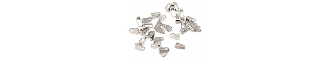 Bélières en métal pour la fabrication de pendentifs - Minerals Store