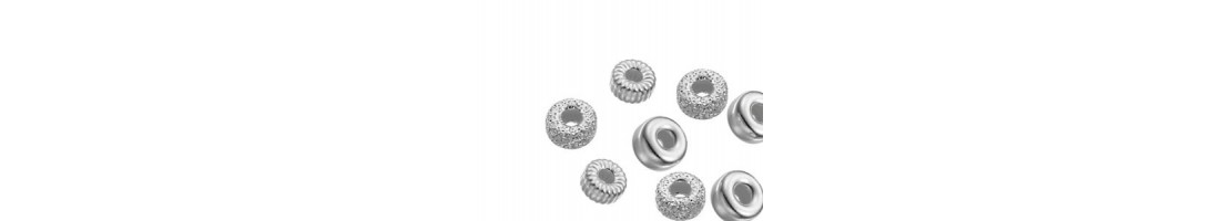 Séparateurs et rondelles en Argent pour bijoux - Minerals Store