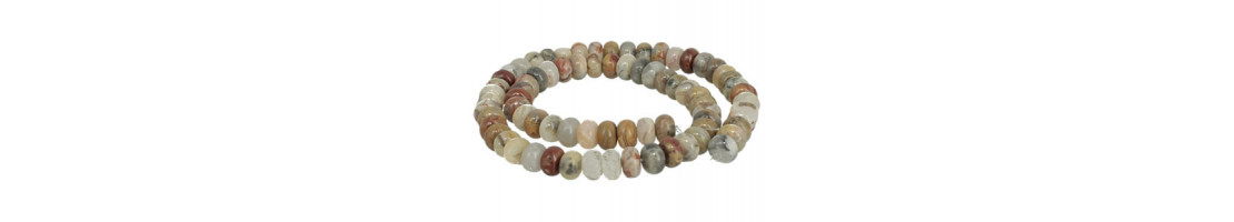 Grossiste perles rondelles en pierres naturelles - Minerals Store