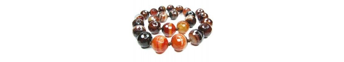 Perles en pierres naturelles facettées - Grossiste Minerals Store